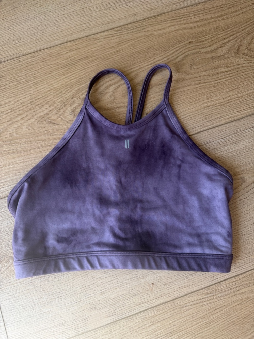 NOBULL Lavender High-Neck Strappy Sports Bra